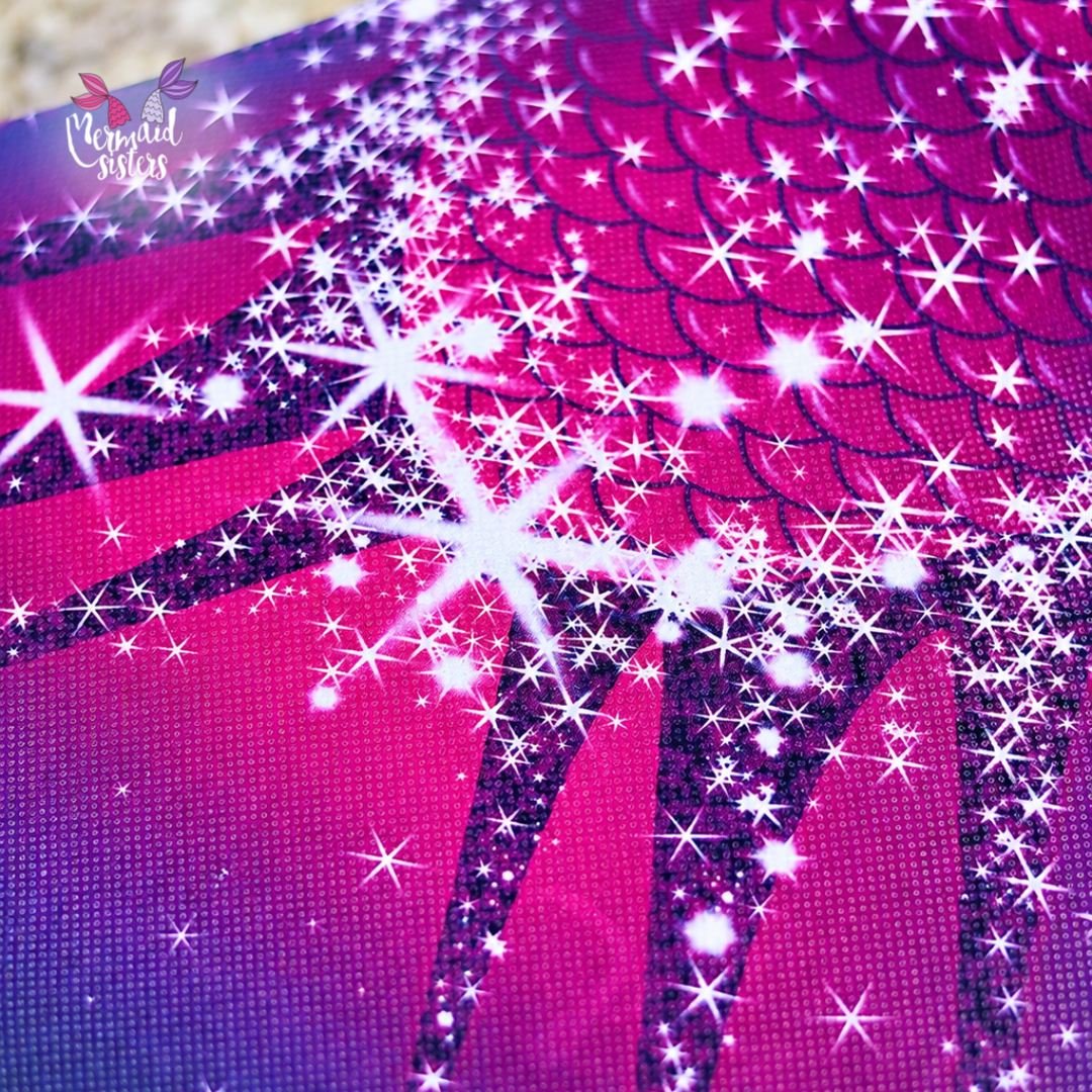 Loose Mermaid tail Pink Passion