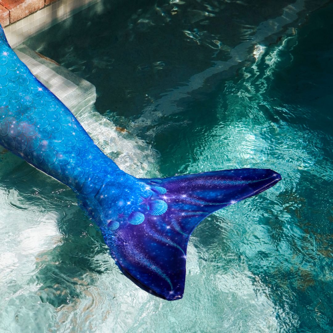 Mermaid Tail Star of the Sea Blue