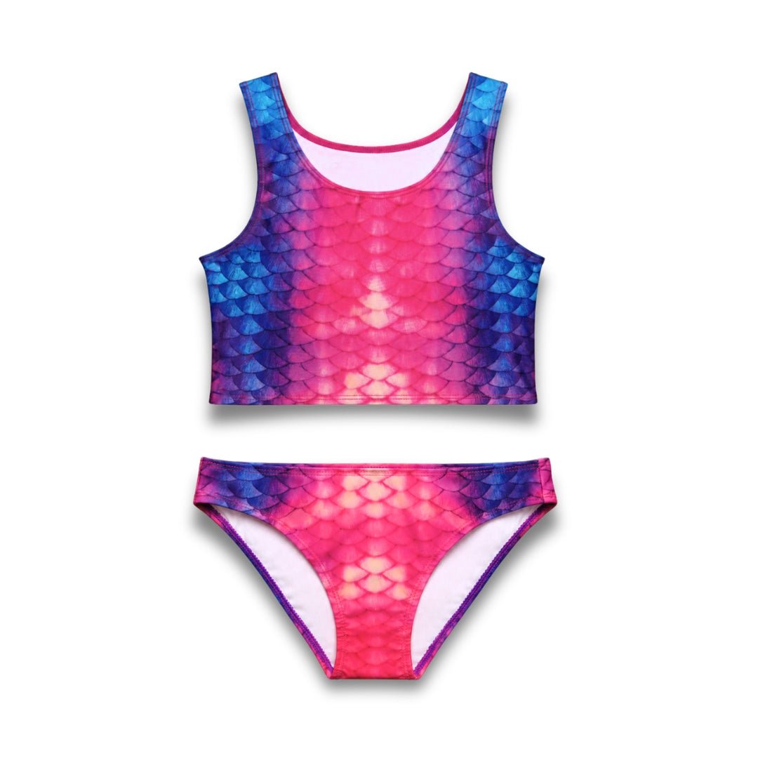 Mermaid Set Tropical Sunset