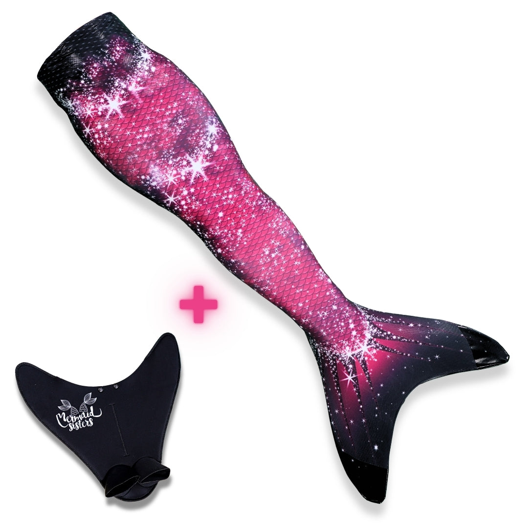 Loose Mermaid tail Pink Passion