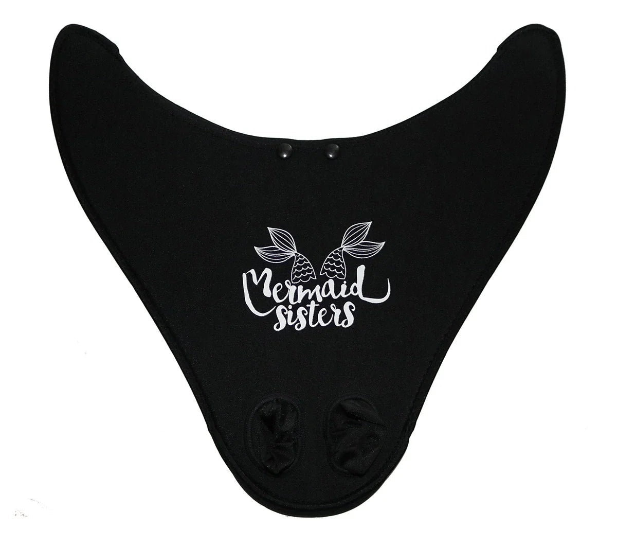 Losse monovin voor zeemeermin staart, zwart zwemaccessoire – Mermaid Sisters