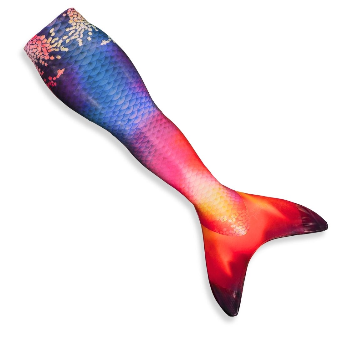 Loose Mermaid Tail Sunny Sunset