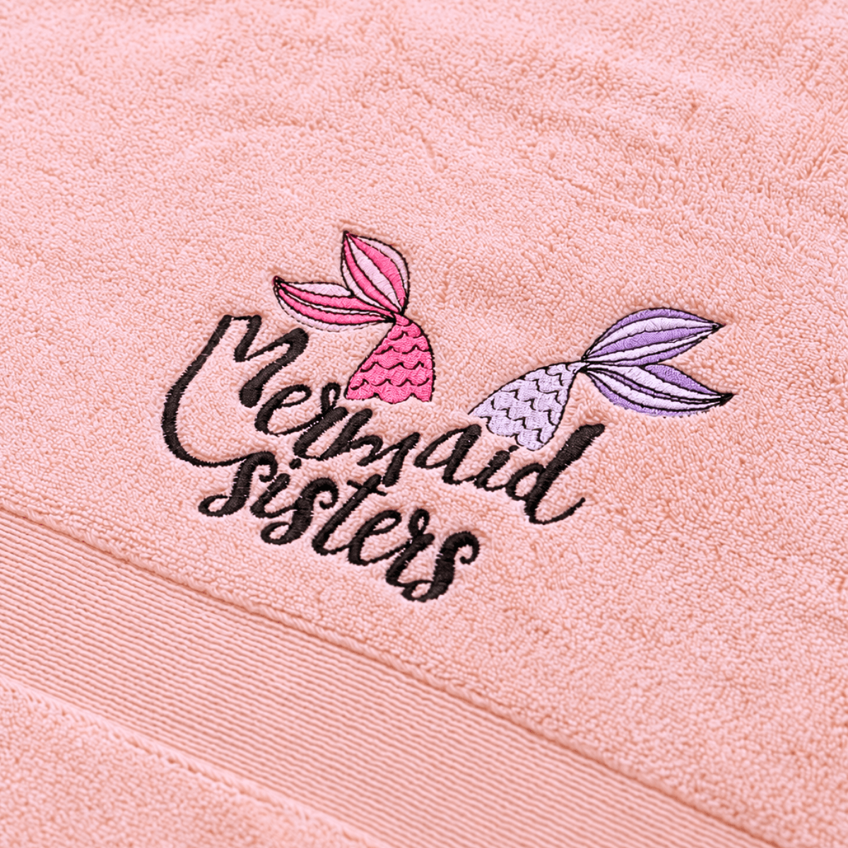 Mermaid Sisters Roze Badlaken