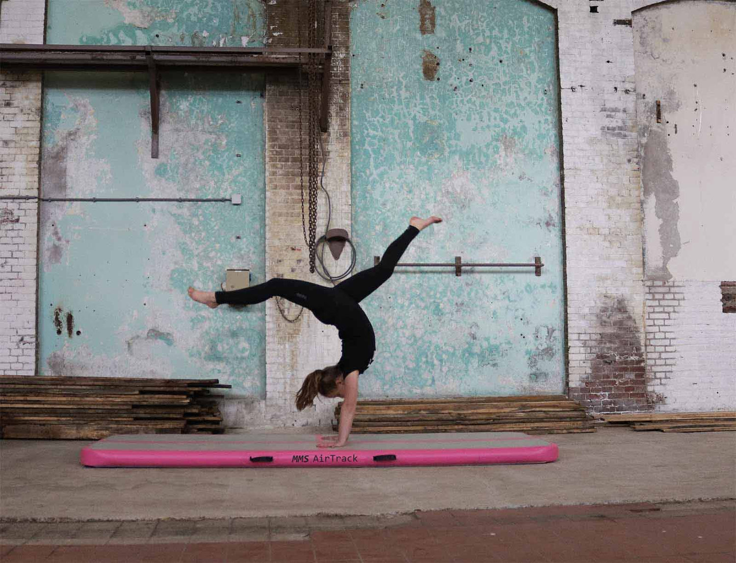 MMS AirTrack Advanced in Roze kleur – Mermaid Sisters