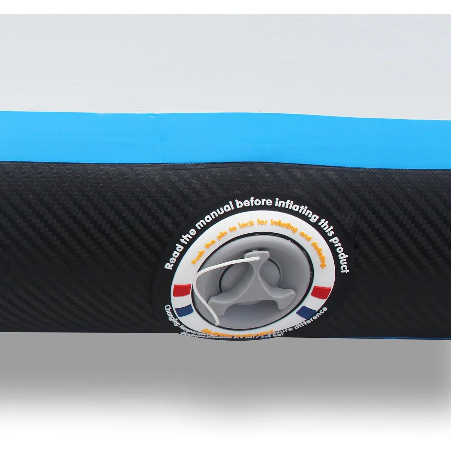 Ventiel van MMS AirTrack Plus geschikt voor elektrische pomp