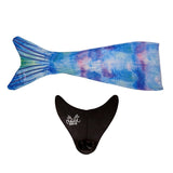 Meerjungfrau-Set Blaue Farben des Ozeans XL & XXL