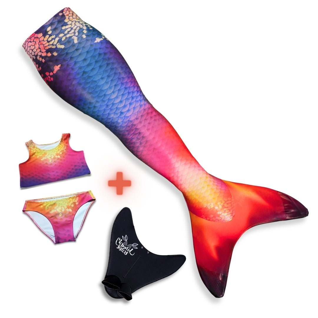 Mermaid Set Sunny Sunset