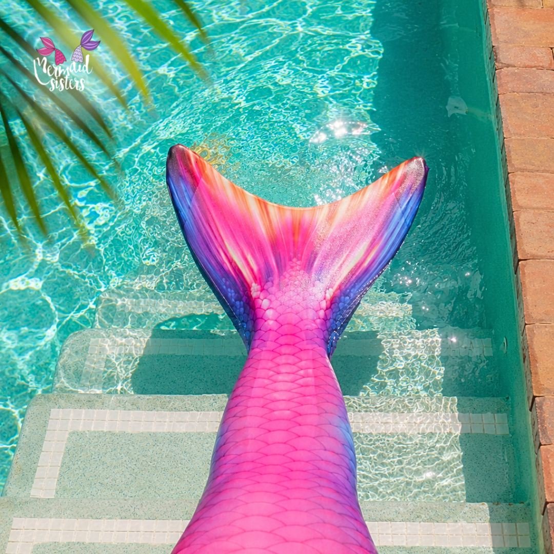 Mermaid Set Tropical Sunset